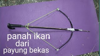 Paser ikan !! Cara membuat paser ikan dari payung bekas