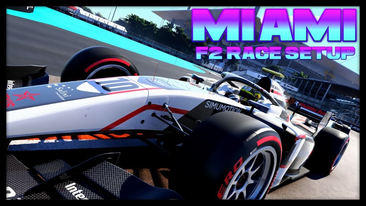 F1 22 Miami F2 Race Setup 