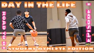 Day In The Life of a Student Athlete | Road To D1 Ep: 1 | ItsQuTV