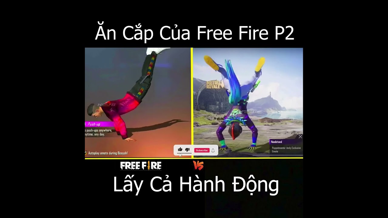 #shorts PUBG ăn cắp những gì của Free Fire