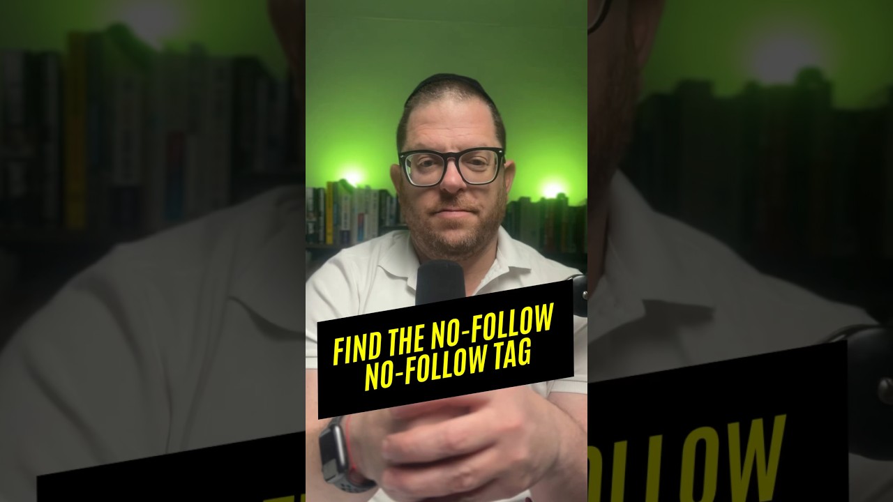 How to find out if you have a noindex nofollow tag on your website 