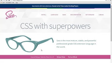 麦子学院-利用Sass编写高质量CSS-第12章 Sass官网（自动化构建）