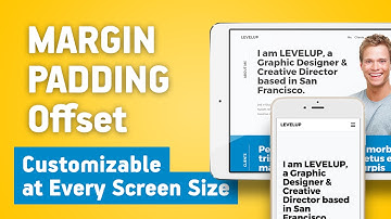 How to set up different Margin, Padding and Offset values for each screen individually!