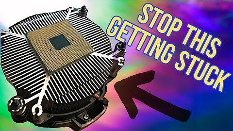 AMD CPU STUCK? How To Remove AMD CPU Cooler Safely
