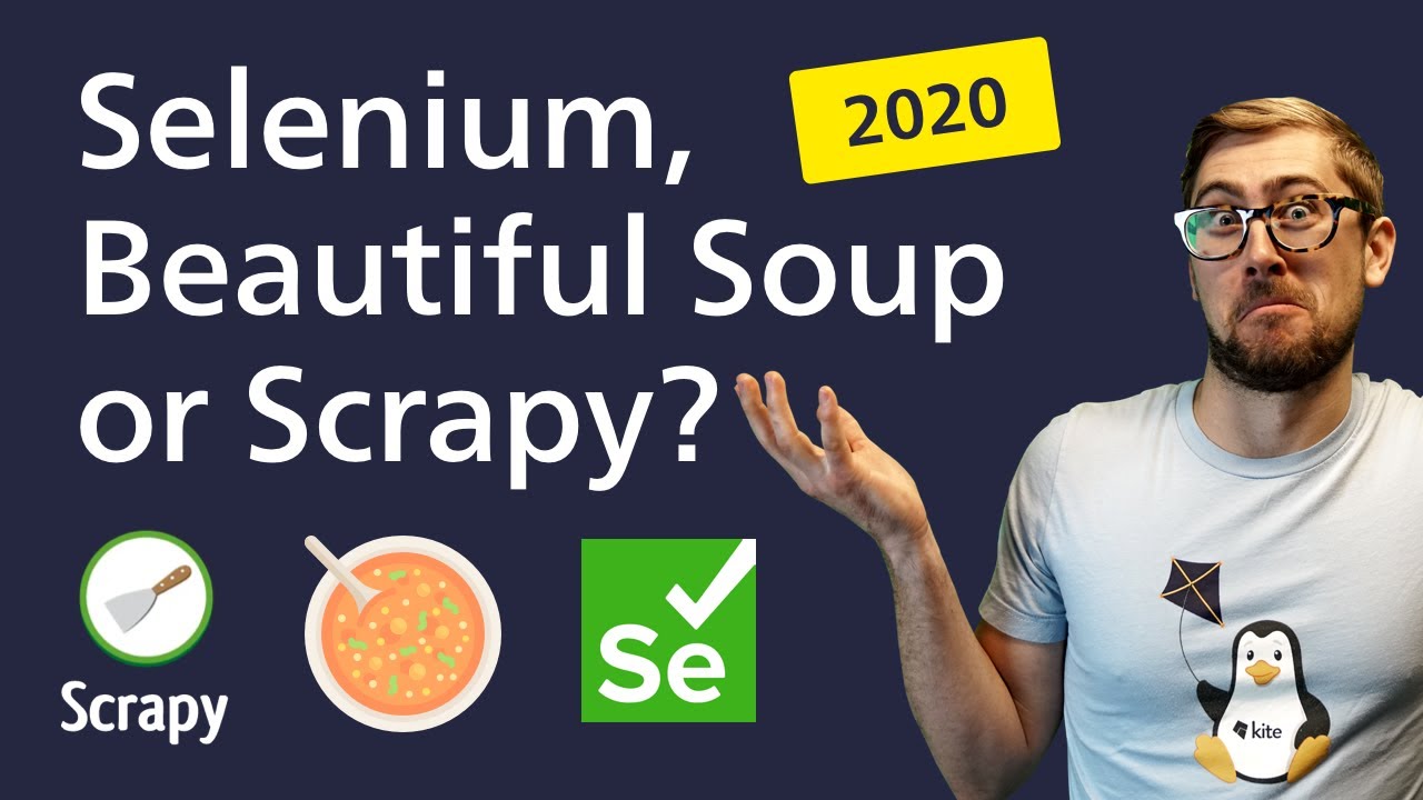 Should I learn Selenium or Scrapy?