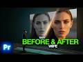 How to Create a Before &amp; After Wipe in Premiere Pro (Clean Tutorial)