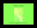 Samstag, 18. April | CALENDAR PIECES by Sven Hinz