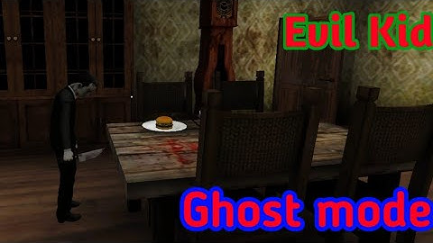 Evil Kid In Ghost mode