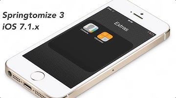 Springtomize 3 iOS 7.1.x update!