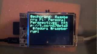 Twitter ticker: TFT shield, Alamode, Raspberry Pi