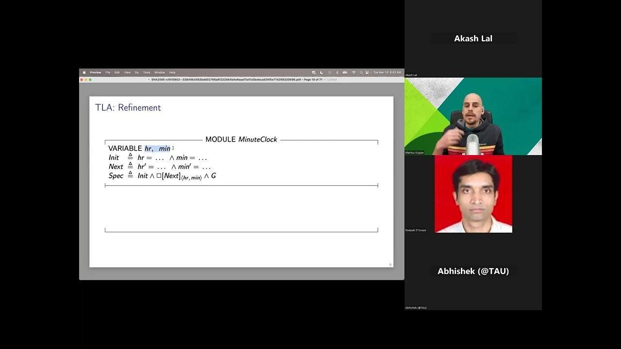 TLA+ The Tools, The Language, and The Application YouTube