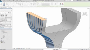 Revit 2018 | Whats New: Free Form Rebar Distribution