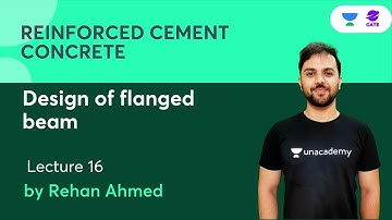 Reinforced Cement Concrete | Unit 2 Design of Beams for Flexure | Design of flanged beam -3