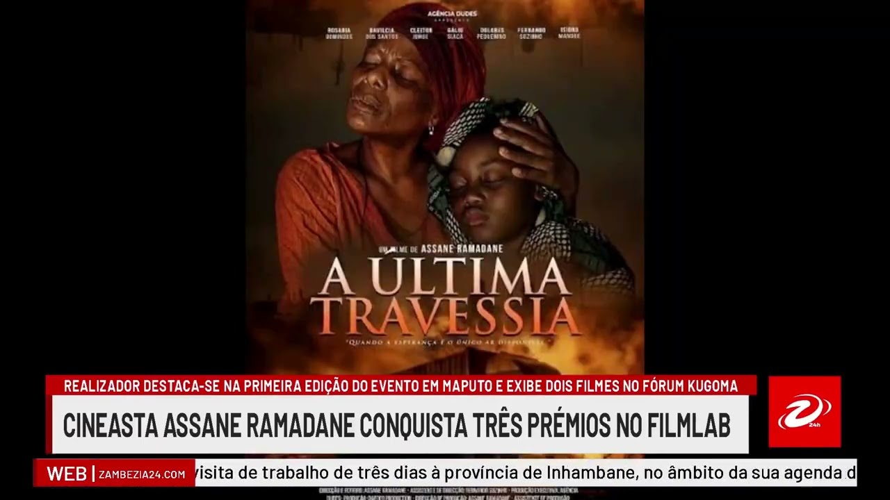 CINEASTA ASSANE RAMADANE CONQUISTA TRÊS PRÉMIOS NO FILMLAB MOÇAMBIQUE