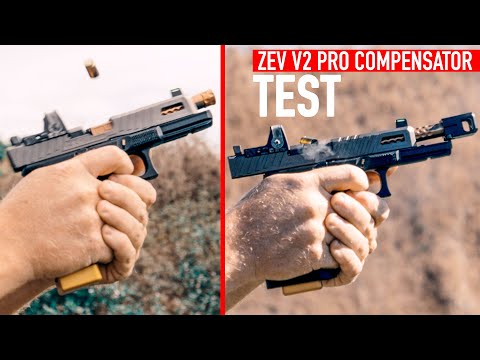 Zev V2 Pro 9mm Compensator Test! [WORTH THE MONEY?]