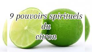 Pouvoir Spirituel Du Citron