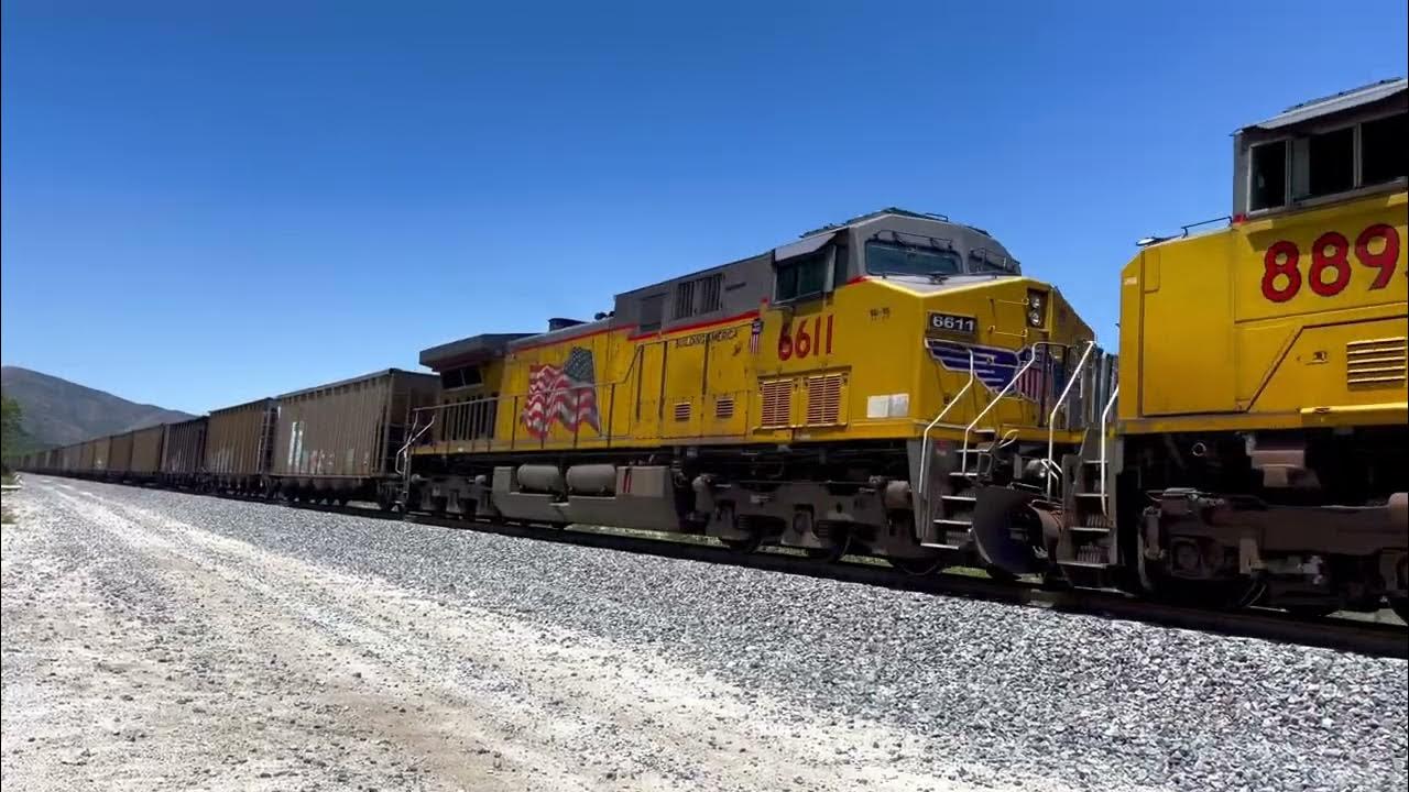9 Union Pacific Loaded Coal Train! Rotary Coupler Coal Cars