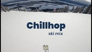 Chillhop Ski Mix - Relaxing Backcountry Powder Ski POV Footage - Chill Beats to Quarantine to
