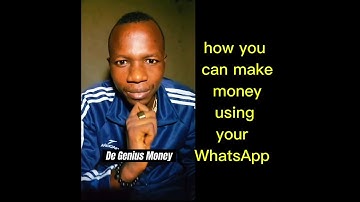 🆕✨Learn How to make money using WhatsApp: (Step By Step Guide with AI Logo "Secrete")