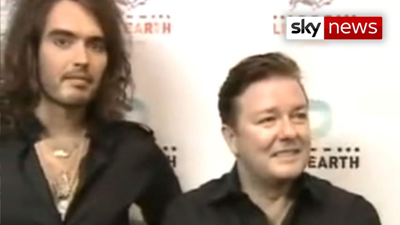 Ricky Gervais And Russell Brand At Live Earth - YouTube