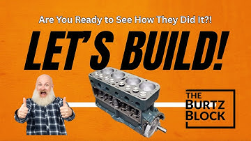 Did He Miss Anything?! Watch the Burtz Block Build with Fhane Jones on a Model A Ford