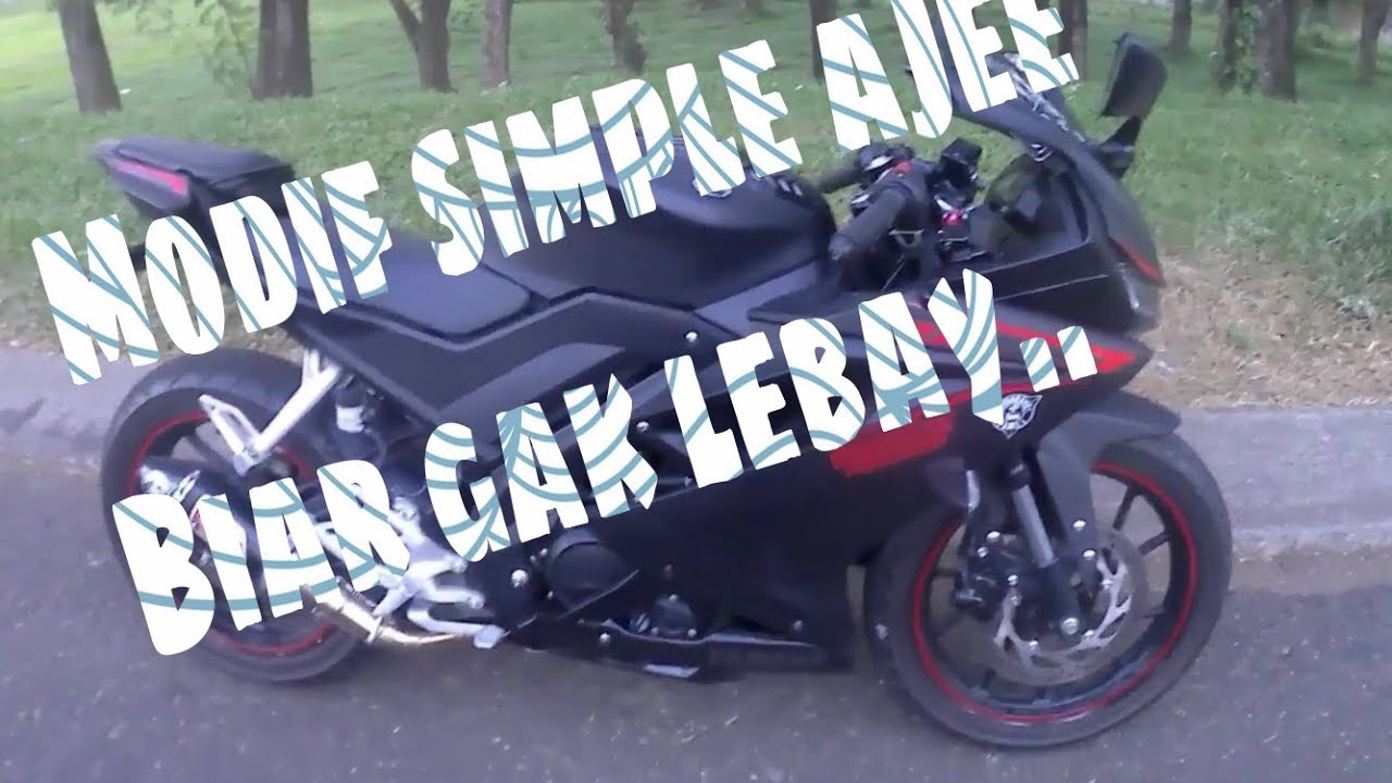 Modif Simple All New R15 V3 RC Motovlog YouTube