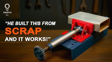 Creative Idea - Smart Craftsmen Turn Scrap Metal Into Awesome Workshop Tool!