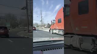 Big Rig Slams Into A Crossover Suv