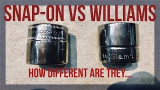 Snap-on VS. Williams sockets: a side by side comparison