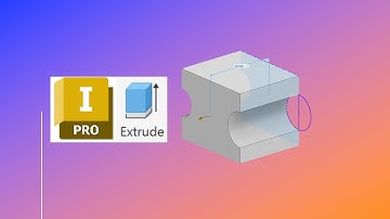 How to use the Extrude Tool w/ Tips | Autodesk Inventor