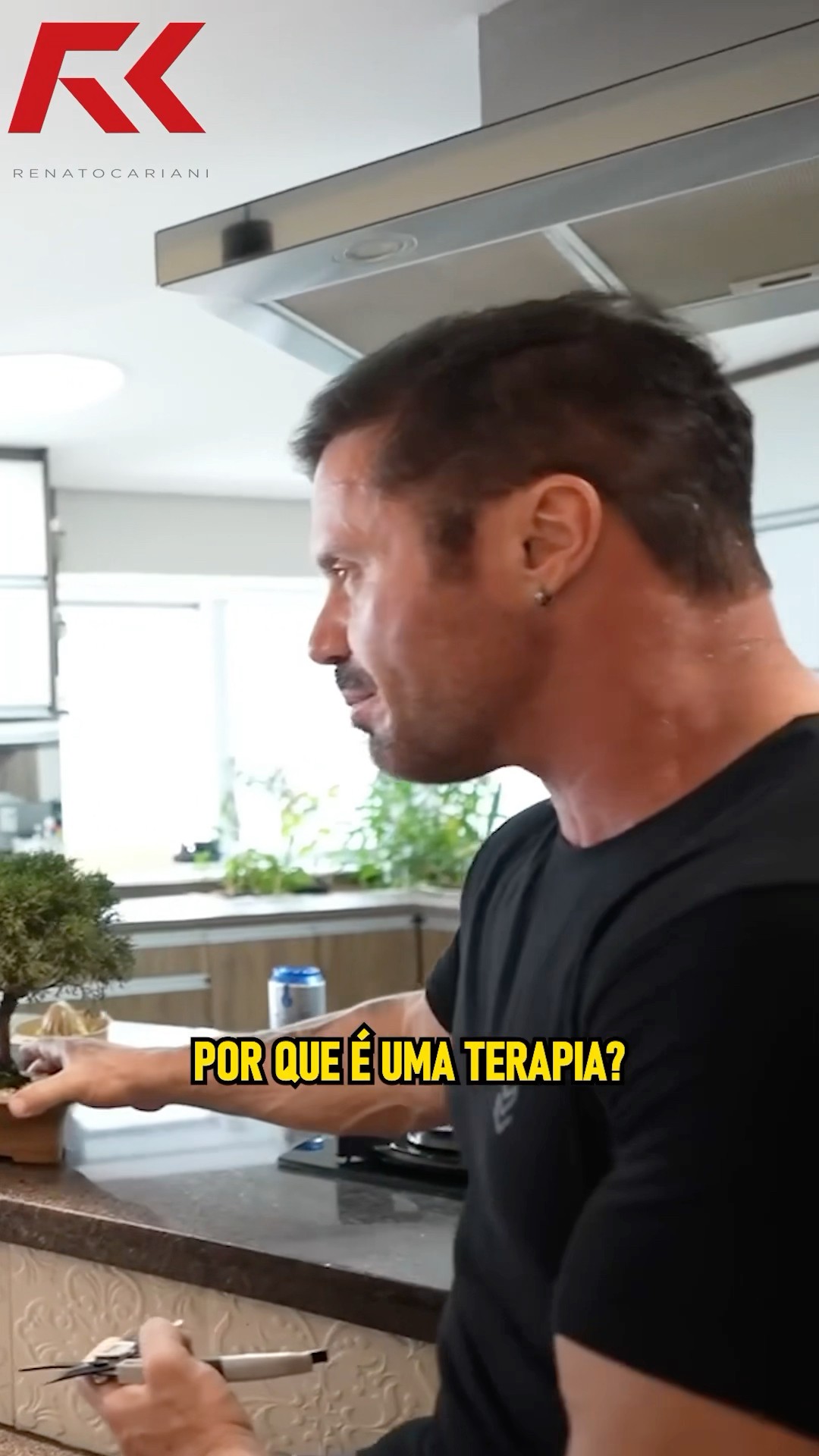 ISSO TAMBÉM PODE SER UMA TERAPIA! #renatocariani #juliobalestrin #taticariani #terapia #bonsai