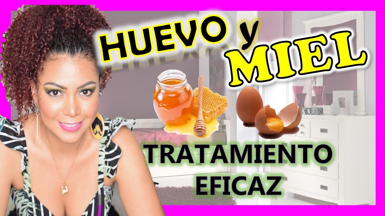 pimienta A tiempo Contrapartida And dry damaged hair: EGG AND HONEY 🍳🍯 Home Treatment (works) 💗 Yoliana  💗 GAMBOA - YouTube