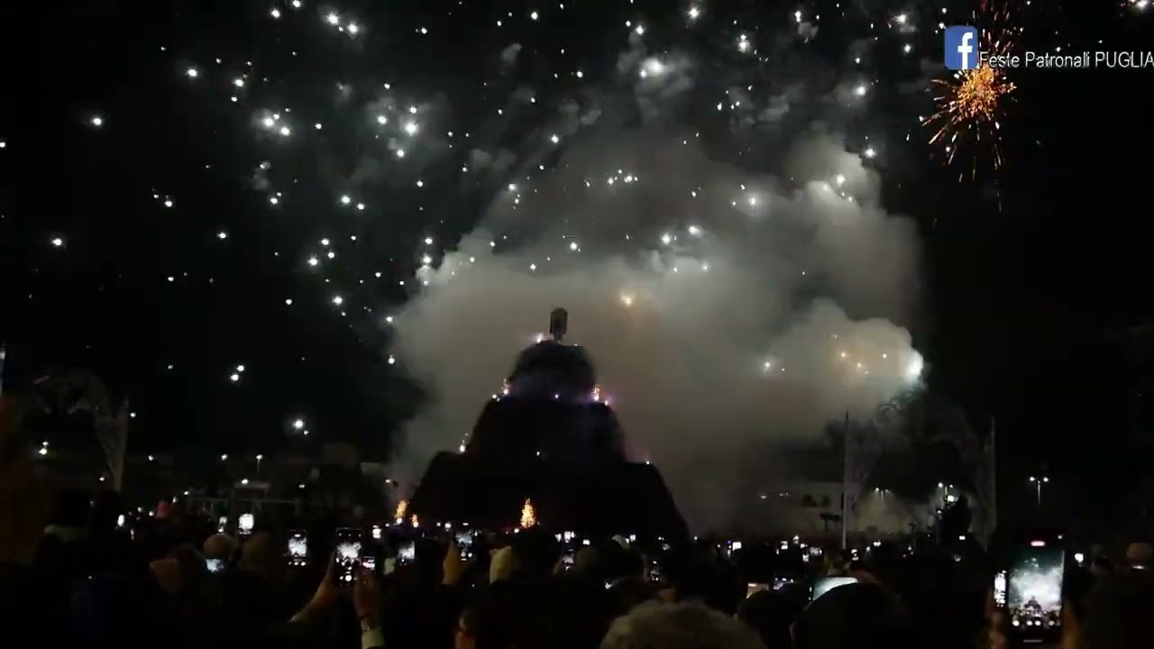 Accensione della focara e spettacolo pirotecnico - Novoli 16/01/2026