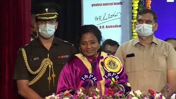 Addressing the 24th Convocation of Dr.B.R.Ambedkar Open University