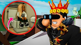 Подсматриваю за игроками в Брукхейвен РП Роблокс! (Brookhaven RP Roblox)