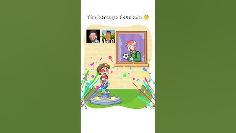 Suspicious fountain: HideMyproof 😍 Android X iOS #shorts