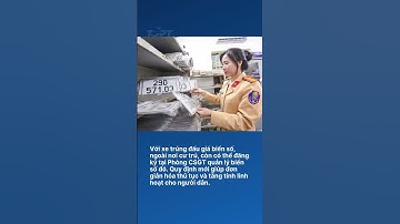 Từ 1/7/2025: Người dân được đăng ký xe tại bất cứ công an xã nào tại tỉnh nơi cư trú