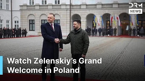 WSPANIAŁE POWITANIE: Polska rozkłada czerwony dywan dla Zełenskiego, Warszawa deklaruje wsparcie dla Ukrainy | AC1G