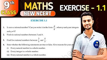 Class 9 Maths Chapter 1 | Number System Solutions | Exercise 1.1 Q1to Q4