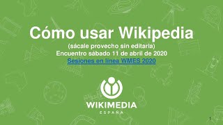 Cómo usar Wikipedia