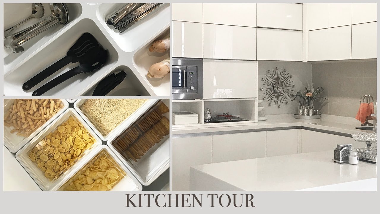 New Home Organized Kitchen Tour Youtube