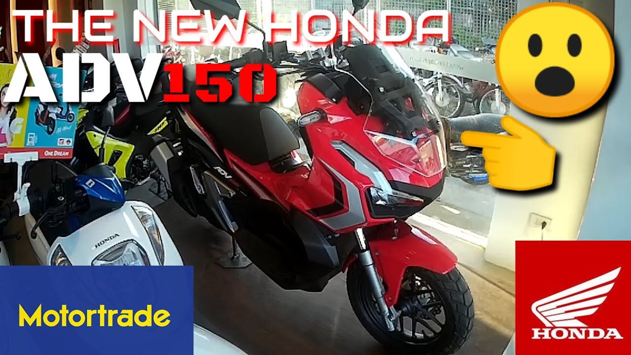 The New Honda Adv 150 Available At Motortrade And Honda Prestige Youtube