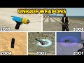 GTA : UNIQUE WEAPONS FROM EVERY GTA (WHICH IS BEST?)