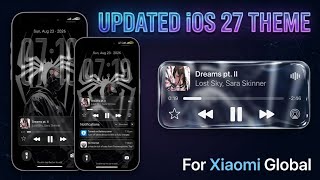 NEW UPDATE  iOS 27 THEME  HYPEROS 1/2/3 AND MIUI screenshot 4