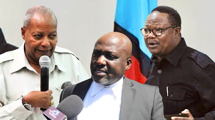 Hatimae SAKATA LA BANDARI lahitimishwa rasmi, TUNDU LISSU, MWABUKUSI, MBOWE, DOKTA SLAA watakiwa ku.