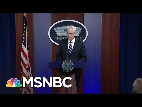 Acting Defense Secretary Miller Announces Troop Reduction In Iraq And Afghanistan | Katy Tur | MSNBC