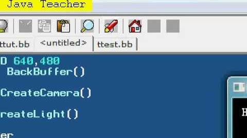 Blitz3D Tutorial 19 - Types (Old)