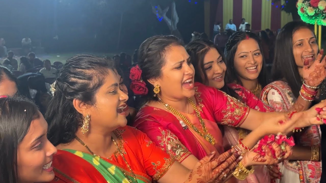 Sarika Kinjal aur Rinkal🤣n Phere mai Dulha Dulhan ko bohot chidaya😅Vidai ma sab ko rulaya😶