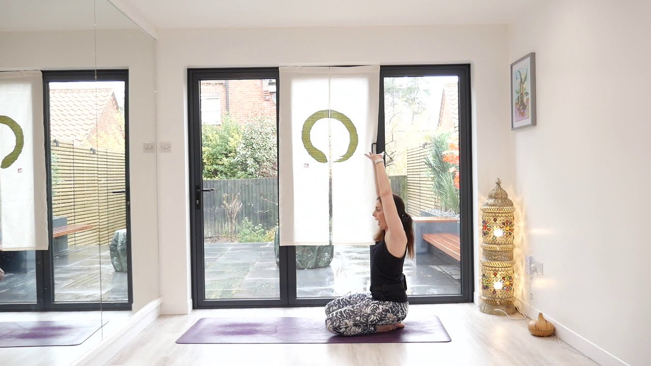 12 min Gentle Yoga to release tension