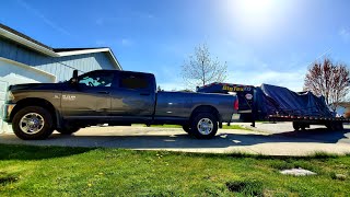 Mpg when towing a empty 36ft  trailer. 2017 Ram 3500 Cummins.